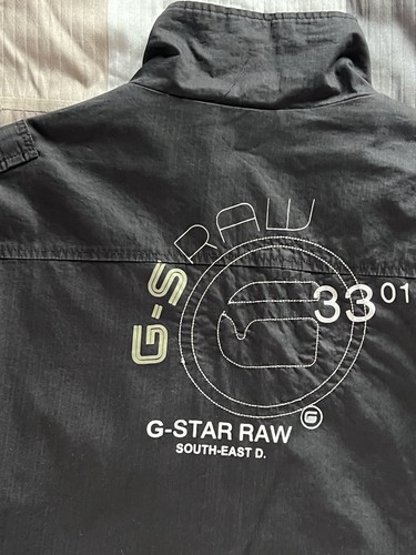 Star raw jacket black - g,