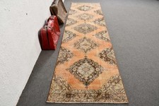 Turkish Vintage Rug, 3,1x12,2