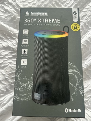 New goodmans 360 xtreme - goodmans, 360°