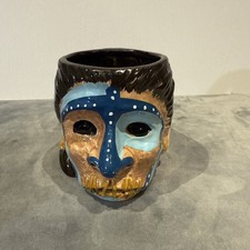 Vintage Mai Kai Shrunken Head Tiki Mug, Otigiri OMV Japan