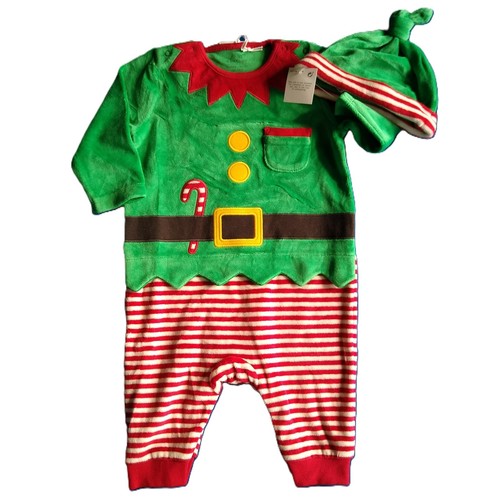 Baby christmas outfit - outfit, velour