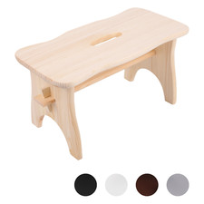Wooden small foot step stool - small,