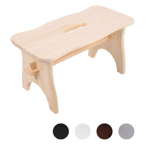 Wooden small foot step - small,