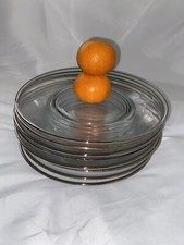 Vintage Clear Glass Lunch