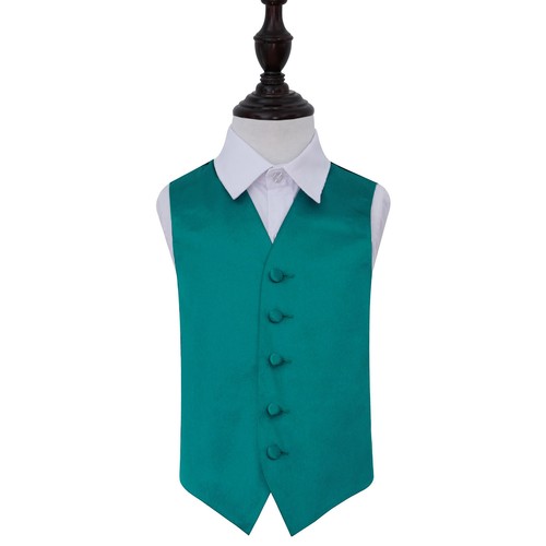 Teal satin plain - teal,