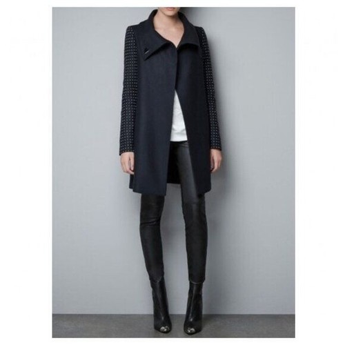 Zara studded arm coat - studded,