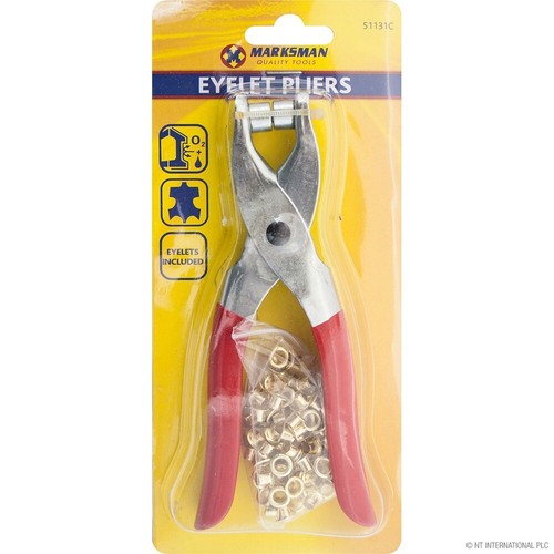 New eyelet plier punch - eyelet, tool