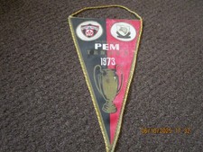 SPARTAK TRNAVA (czechoslovakia)  v  DERBY COUNTY  1972/3 EUROPEAN CUP   PENNANT