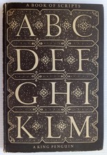 A Book of Scripts  Alfred Fairbank King Penguin 1952