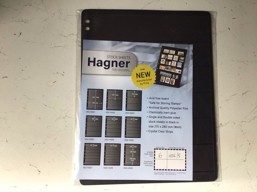 Hagner stamp stock - stamp, sheets
