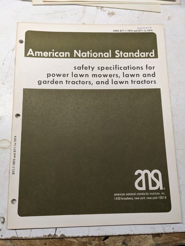 American national standard - american,