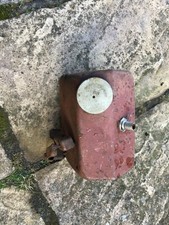Vintage motorcycle oil - vintage, tank