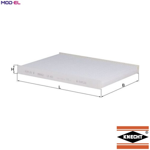 Filter cabin air 463 - filter, for