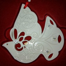 Rare Belleek Living White Dove
