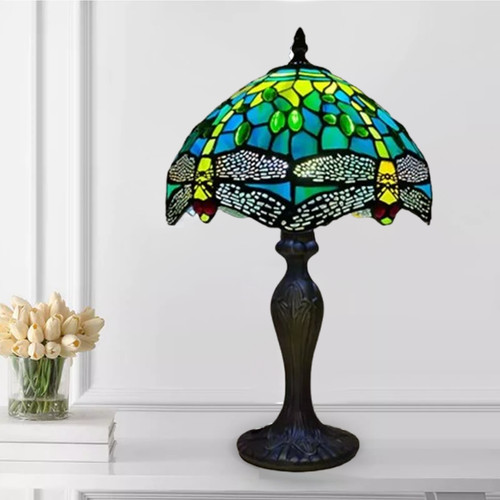 Green dragonfly tiffany - green,