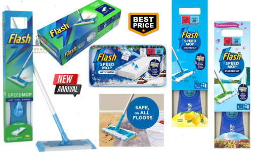 Flash speed mop 12 free - mop, +