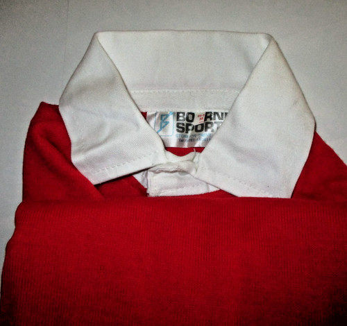Vintage bourne sports red - bourne,