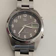 M&F Radio Controlled Men's Wristwatch Working
