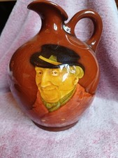 Royal Doulton - Dewars Antique Whiskey Stoneware Jug - Commemorative 1911