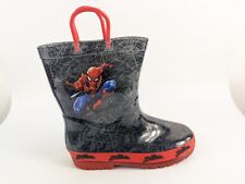 Marvel Spiderman Wellington Boots UK 13 Light Up Heels