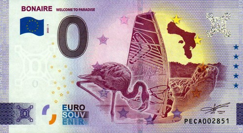 Zero euro note - note,