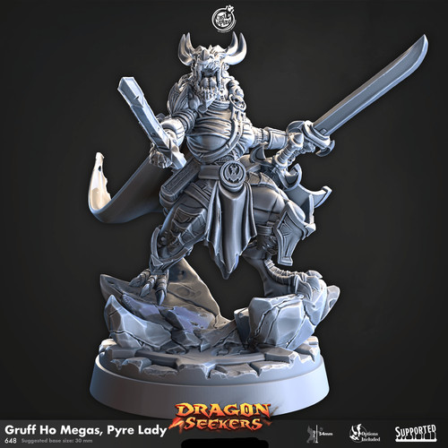Printed cast play gruff - printed,