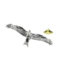Red Kite Bird English Pewter