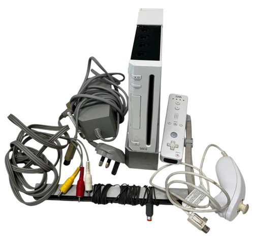 Nintendo wii console white - console,