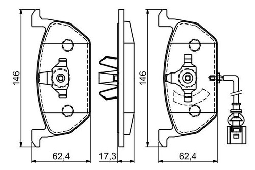 Fits bosch 986 - 0,