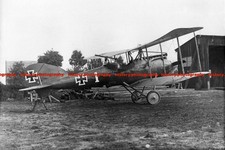 F000802 Germany Albatros CXII on airstrip circa 1917