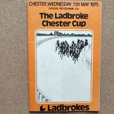 Chester Race Card 7th May 1975