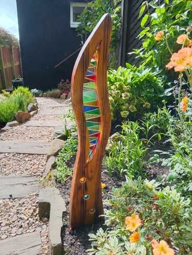 Stained glass garden - stained,