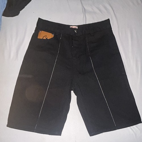 Corteiz mens black - black, denim