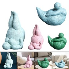 Handcrafted Resin Fat   Statue