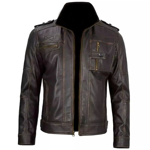 Men cafe racer distressed - men's,