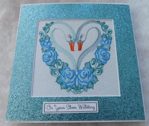 Silver wedding anniversary - silver,