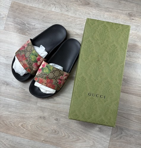 Gucci floral slidersuk5very - gucci,