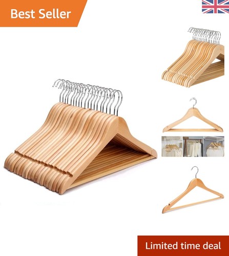 Luxury slim wooden hangers - luxury,