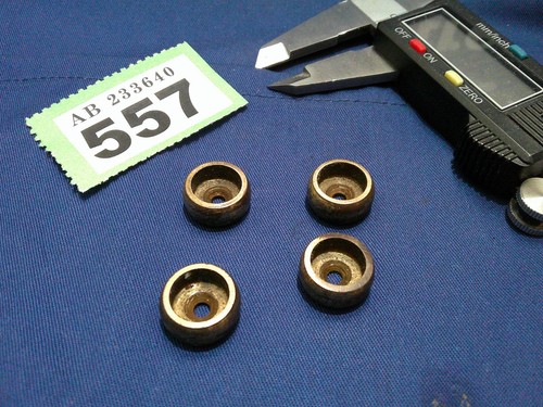 Clock feet set brass - feet,