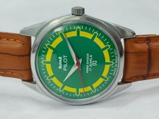 Vintage HMT Pilot Green 17