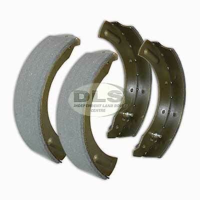 Brake shoe set front - shoe,