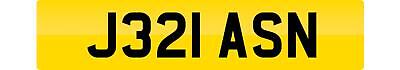 Jason number plate j321 asn - j321,