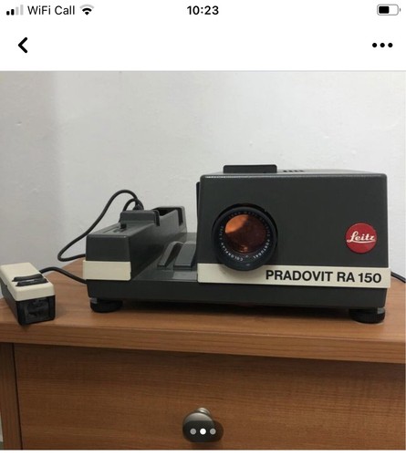 Slide projector 35mm working - slide,