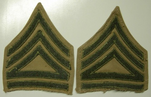 Ww2 usmc sergeant - usmc, pair