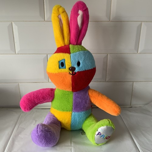 Patchwork bunny plush - patchwork,