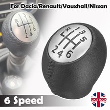 6 Speed Leather Gear Shift