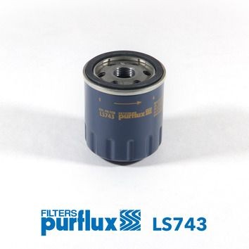 Oil filter purflux ls743 - filter,