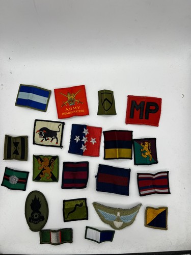 Various military cloth badges - military,
