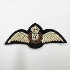 Genuine WW2 RAF Royal Air Force Pilots Wings Miniature Foreign Aircrew Pattern