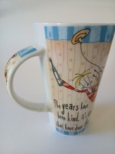 Johnson Brothers Bros Born To Shop  The Years Have Been Kind Tall. Narrow Mug